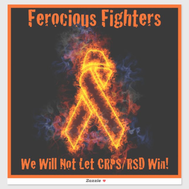 Ferocious Fighters LOGO Vinyl Decal (Sheet)