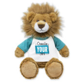 Ferociously Cute Lion Plush Stuffed Animal (Front)