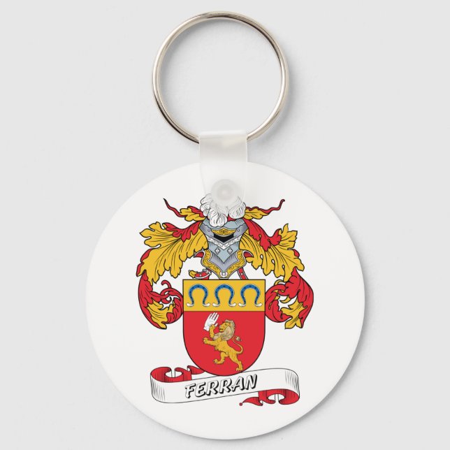 Ferran Family Crest Keychain (Front)