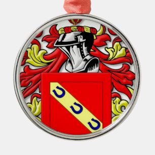 Ferrara Coat of Arms Metal Ornament
