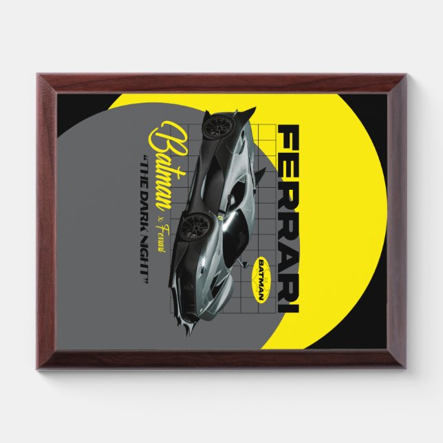 Ferrari batman award plaque (Horizontal)