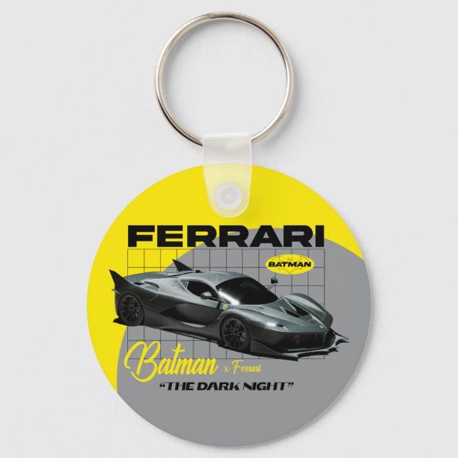 Ferrari batman keychain (Front)