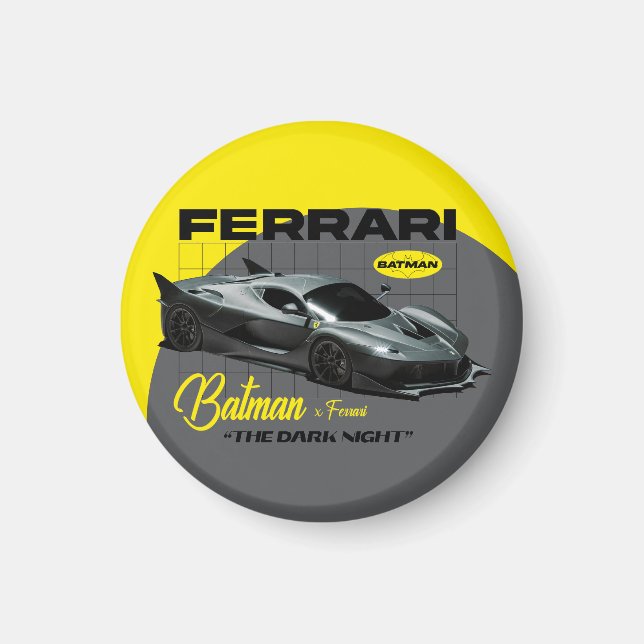 Ferrari batman magnet (Front)