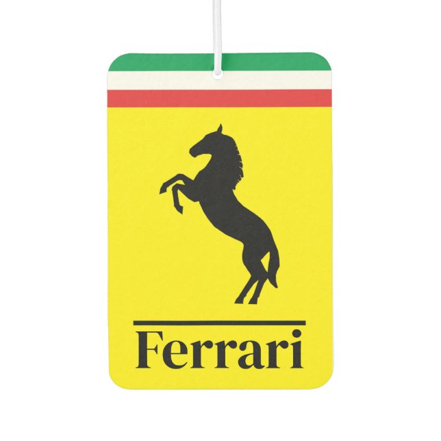 Ferrari Inspired Air Freshener (Front)