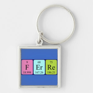 Ferre periodic table name keyring