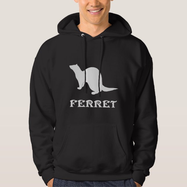 Ferret (5) hoodie (Front)