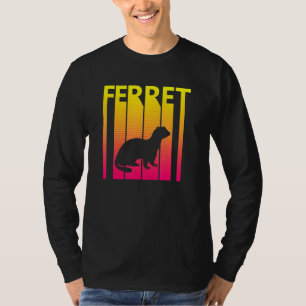 Ferret Animal Retro Costume T-Shirt