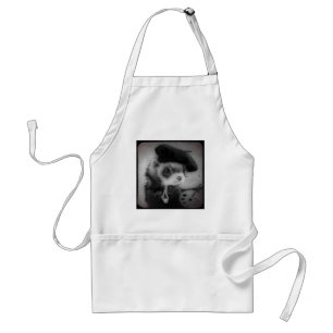 Ferret as Artist Adult Apron