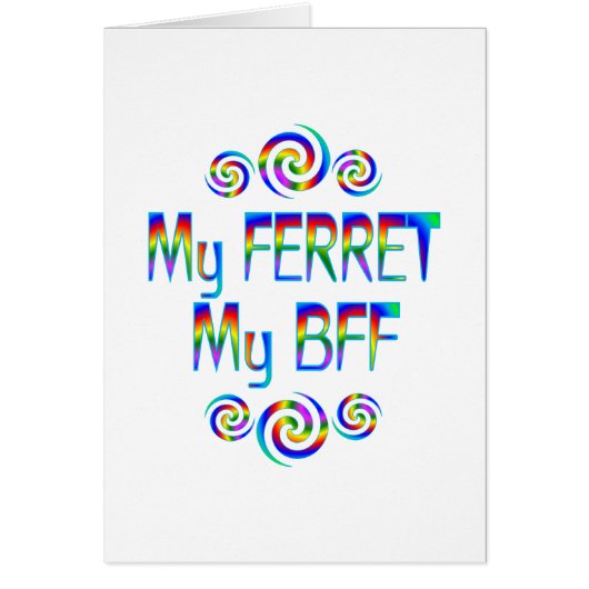 Ferret BFF Cards (Front)