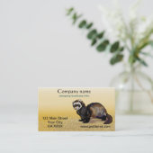 ferret business card (Standing Front)