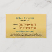 ferret business card (Back)