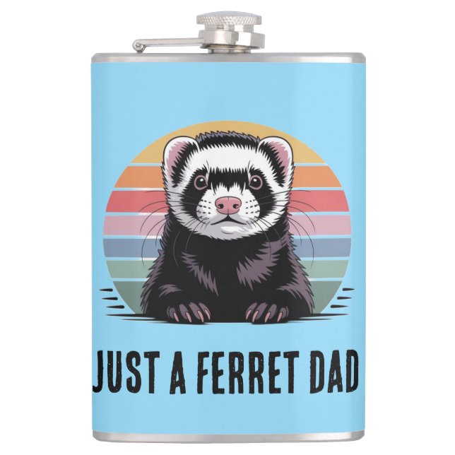 Ferret dad flask (Front)