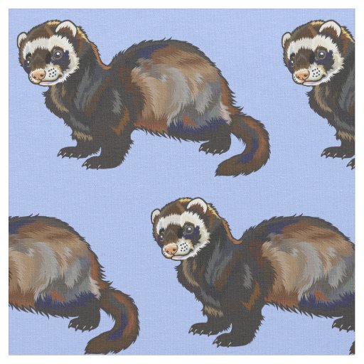 ferret fabric | Zazzle