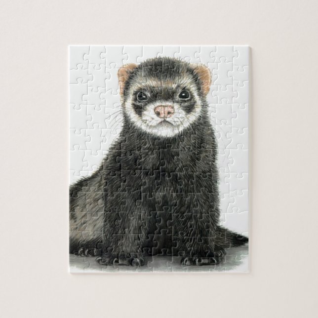 Ferret fun! jigsaw puzzle (Vertical)