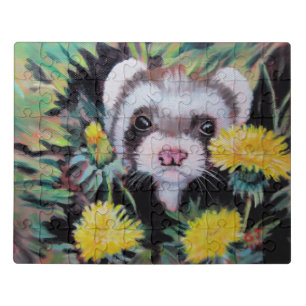 Ferret Gizmo & Dandy Lions Puzzle