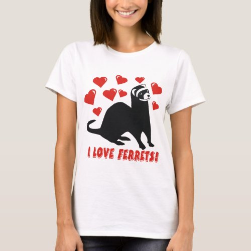 Ferret Love T_Shirt