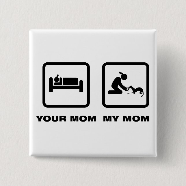 Ferret Lover Button (Front)