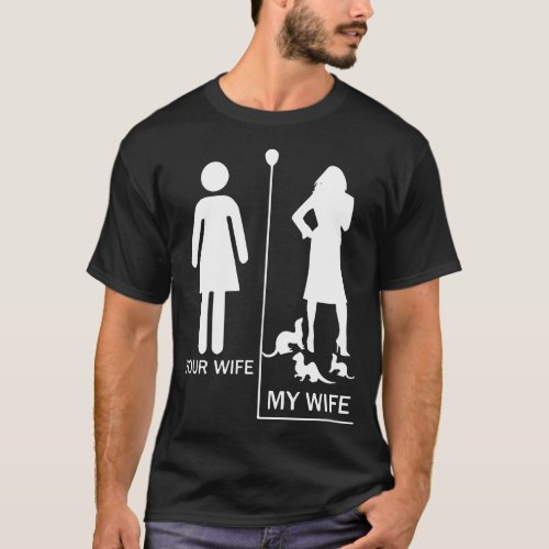 ferret lover my wife T_Shirt