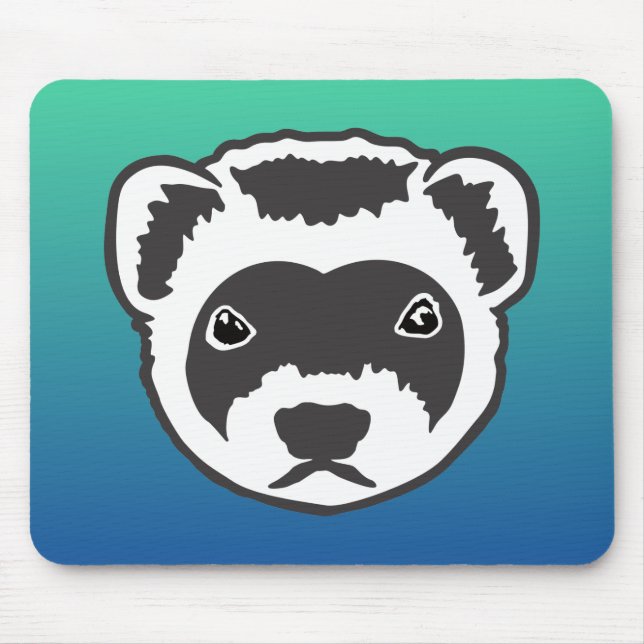 Ferret  mouse pad (Front)