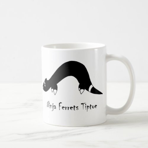 Ferret Ninja Coffee Mug