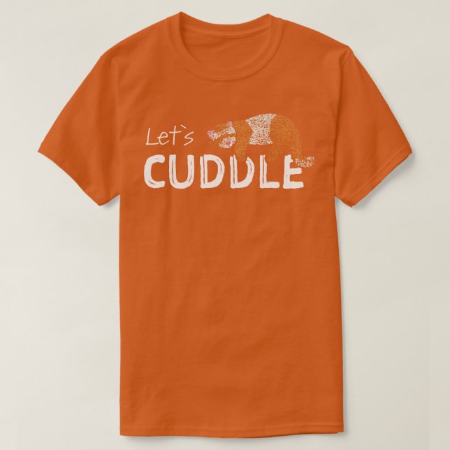 Ferret Otter Sleep Shirt Cuddle Shirt (Design Front)