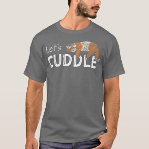 Ferret Otter Sleep Shirt Cuddle Shirt 1