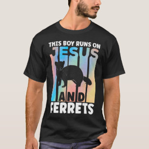 Ferret Outfit for Ferret Lover Apparel for Boys T-Shirt