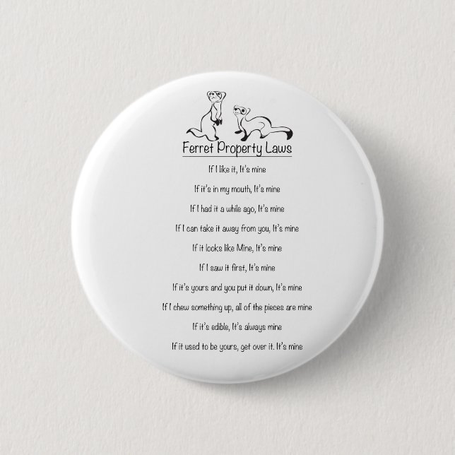 Ferret Property Laws Button (Front)