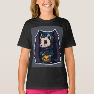 Ferret Spooky Bat T-Shirt