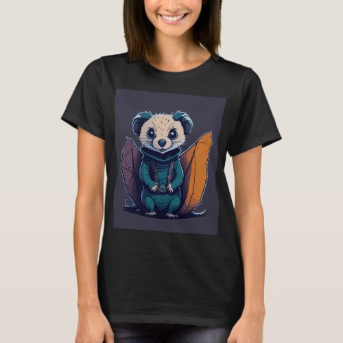 Ferret Spooky Tricks T_Shirt