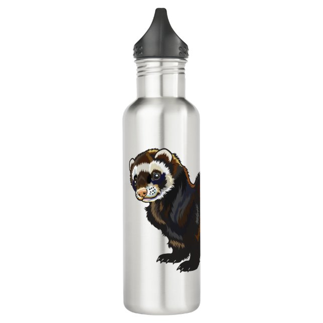 ferret stainless steel water bottle (Left)