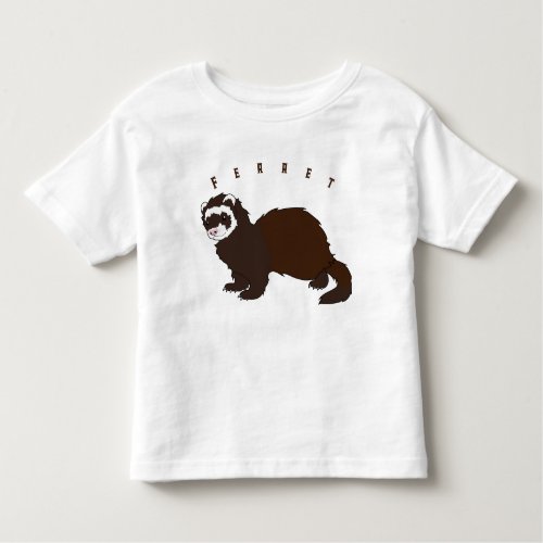 Ferret Toddler T_shirt 