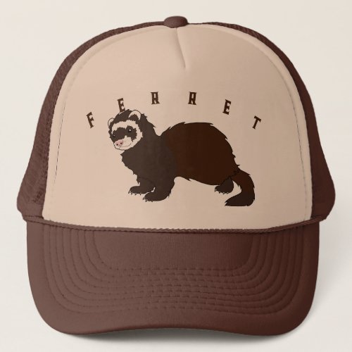 Ferret Toddler T_shirt  Trucker Hat