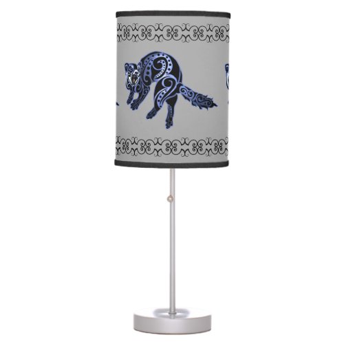 Ferret Trybe War Dance Table Lamp