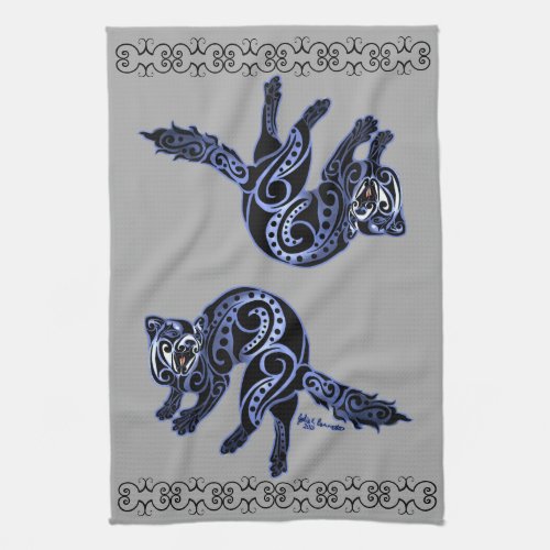 Ferret Trybe War Dance Towel