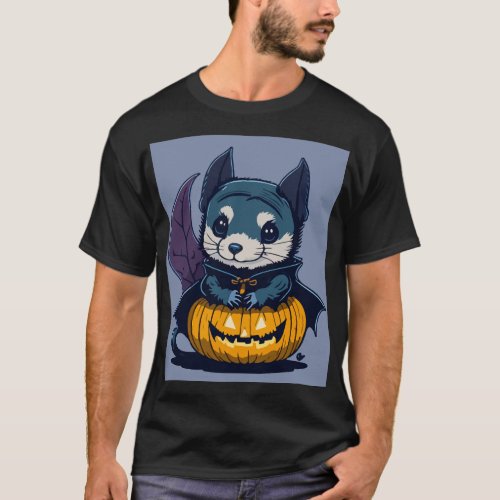 Ferret Winged Friend T_Shirt