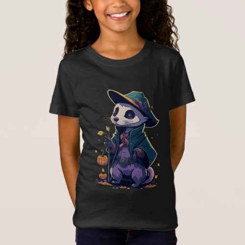 Ferret Witch Costume T_Shirt