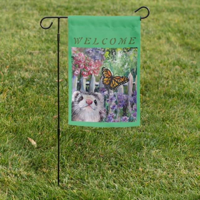 FERRET YARD FLAG (In SItu)