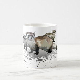 Ferrets 2 coffee mug