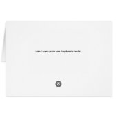 Ferrets Love Cupcakes Cards (Back Horizontal)