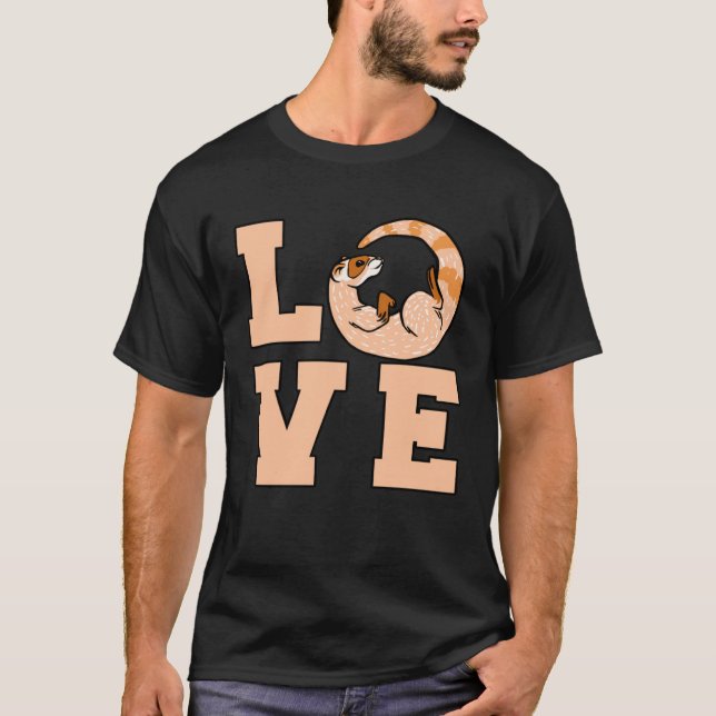 Ferrets Love T-Shirt (Front)