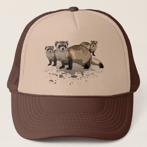 Ferrets Trucker Hat