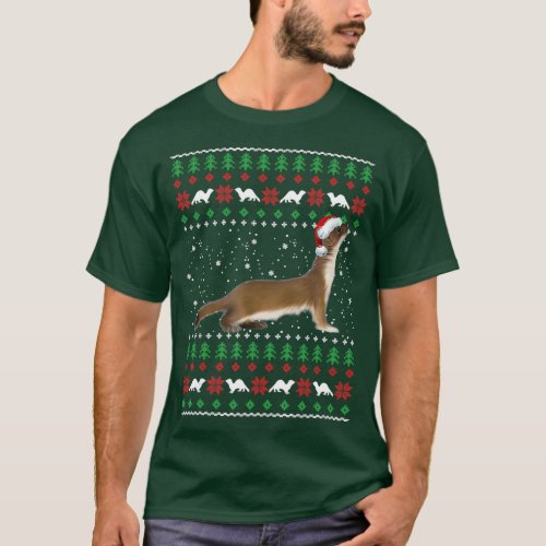 Ferrets Ugly Christmas Sweater 