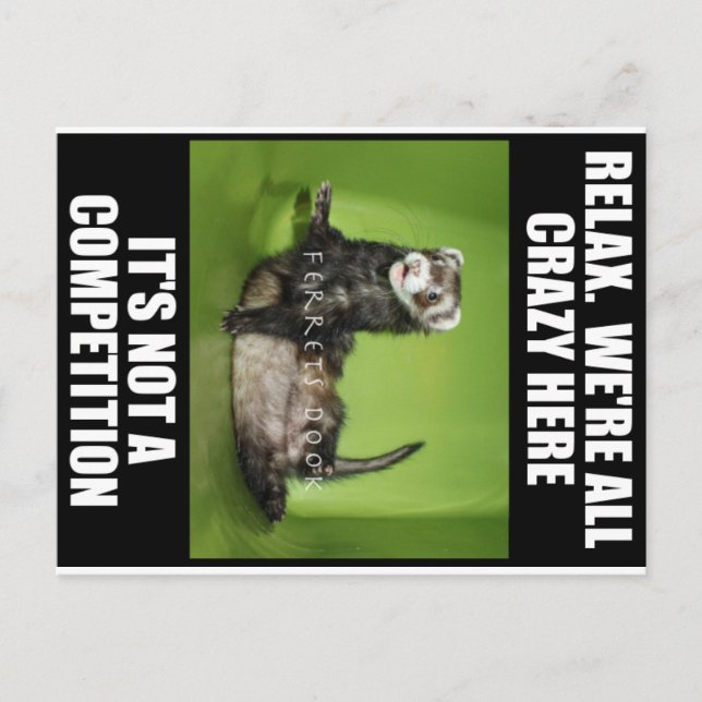 FERRETSDOOK Postcards (Front)