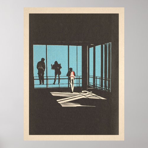 Ferris Bueller  Sears Tower Poster