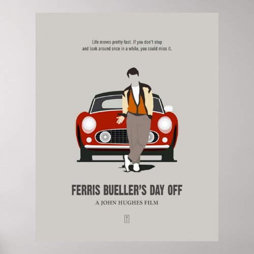 Ferris Buellers Day Off Poster