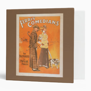 Ferris Comedians "Pacemakers at Popular Prices" 3 Ring Binder