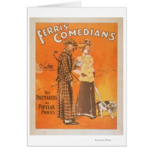 Ferris Comedians "Pacemakers at Popular Prices" Cards