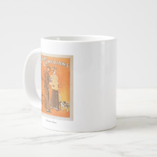 Ferris Comedians "Pacemakers at Popular Prices" Giant Coffee Mug