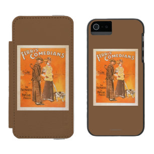 Ferris Comedians "Pacemakers at Popular Prices" iPhone SE/5/5s Wallet Case